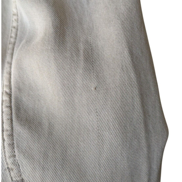 Sundance Catalog Gray Tan Rochelle Floral Jacket Size Small Tencel Lightweight - Picture 7 of 7